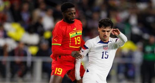 منافس مصر.. غانا تتلقى هزيمة قاسية من أمريكا استعدادًا لأمم أفريقيا وتصفيات المونديال